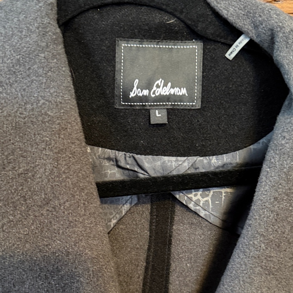 Sam Edelman Dark Gray Wool Coat